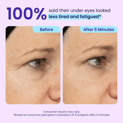 goPure NEW Instant Lift Eye Gel - For the look of Puffiness & Bags, Wrinkles, Fine Lines and Dark Circles, Anti Aging Skin Care for Men & Women with MaxLift3 Biotech Under Eye Brightener